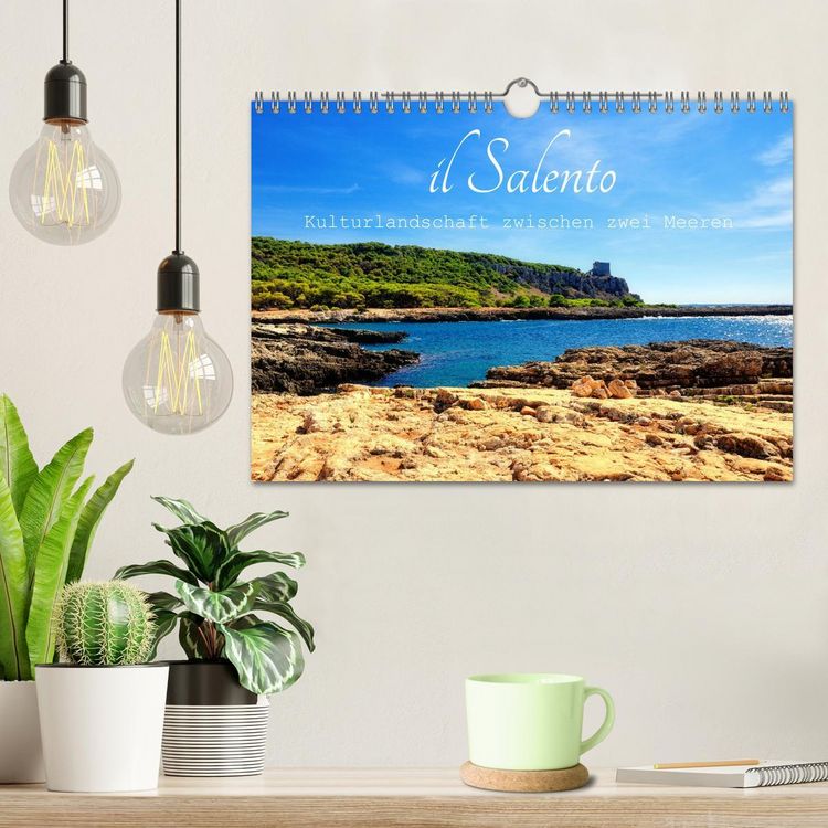 Produktbild: il Salento Kulturlandschaft zwischen zwei Meeren (Wandkalender 2026 DIN A4 quer), CALVENDO Monatskalender