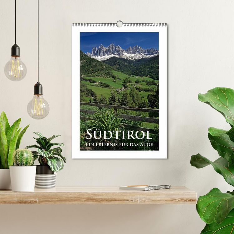 Produktbild: S&uuml;dtirol - Ein Erlebnis f&uuml;r das Auge (Wandkalender 2026 DIN A3 hoch), CALVENDO Monatskalender