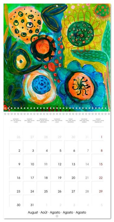 Produktbild: Garden Of Joy 2027 (Wall Calendar 2027 12 &times; 12 Inch) CALVENDO 12 Month Wall Calendar