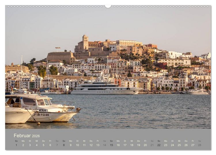 Produktbild: Ibiza - Spanien (hochwertiger Premium Wandkalender 2026 DIN A2 quer), Kunstdruck in Hochglanz