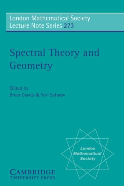 Produktbild: Spectral Theory and Geometry