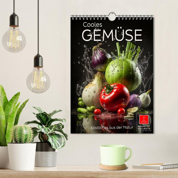 Produktbild: Cooles Gem&uuml;se (Wandkalender 2026 DIN A4 hoch), CALVENDO Monatskalender