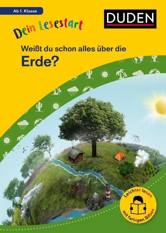 Produktbild: Dein Lesestart: Wei&szlig;t du schon alles &uuml;ber die Erde? Ab 1. Klasse