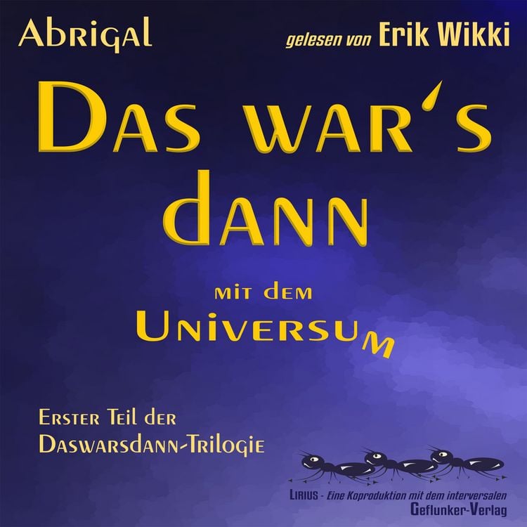 Produktbild: Das war's dann mit dem Universum - neu abgemischt