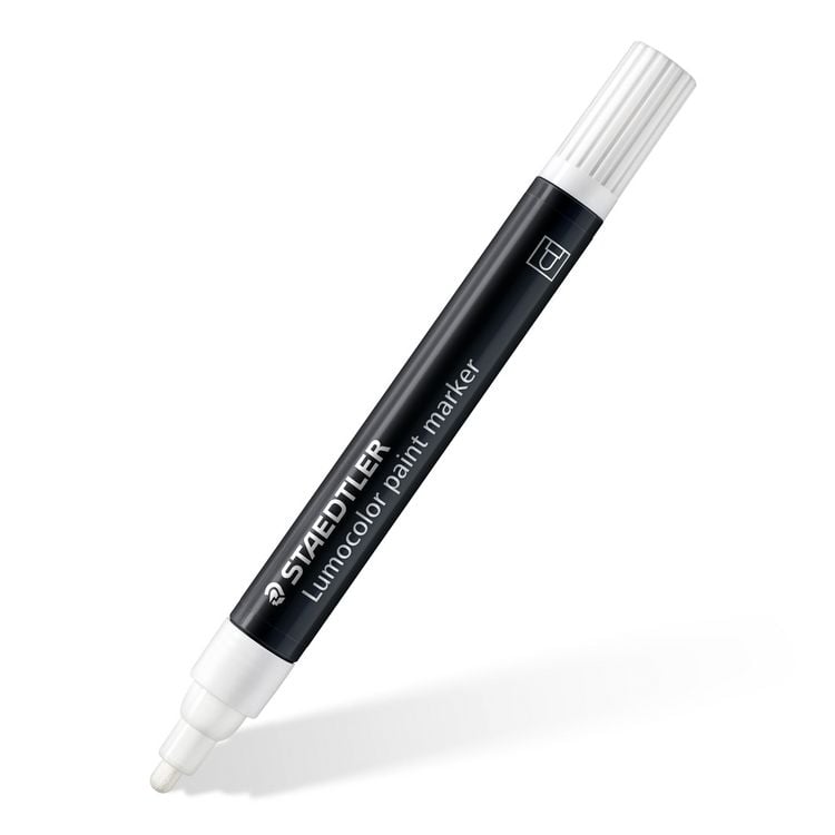 Produktbild: STAEDTLER Mars Lumocolor Schreib- und Zeichbedarf Lumocolor paint marker Acryl-Marker m. Rundspitze, 10er Set