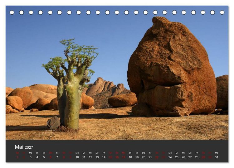 Produktbild: S&uuml;dafrika - Einzigartige Natursch&ouml;nheit (Tischkalender 2027 DIN A5 quer), CALVENDO Monatskalender
