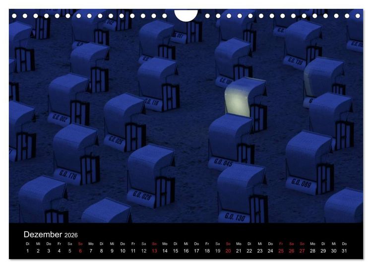 Produktbild: Traumhafte Ostseek&uuml;ste (Wandkalender 2026 DIN A4 quer), CALVENDO Monatskalender