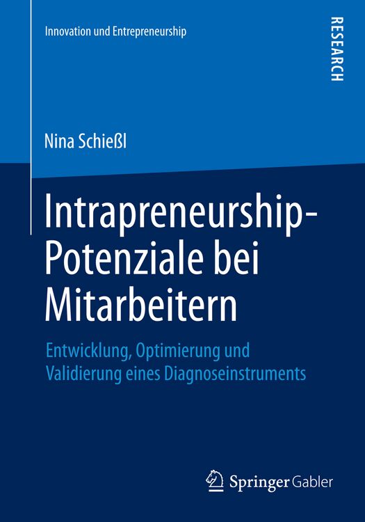 Produktbild: Intrapreneurship-Potenziale bei Mitarbeitern