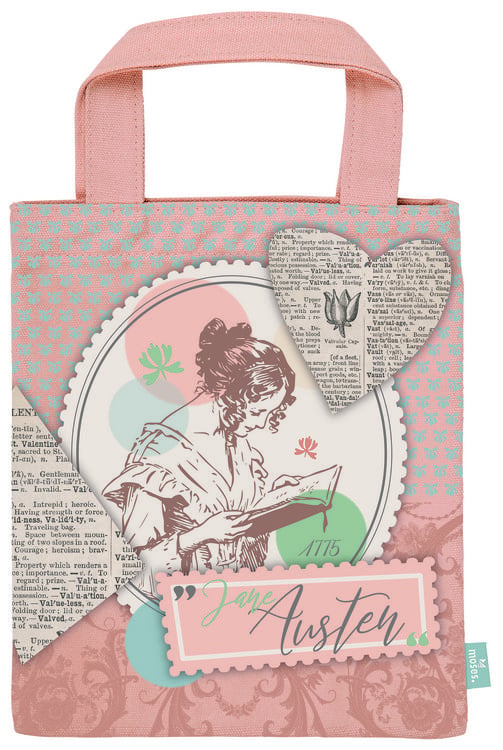 Produktbild: moses. libri_x B&uuml;chertasche Jane Austen Vintage