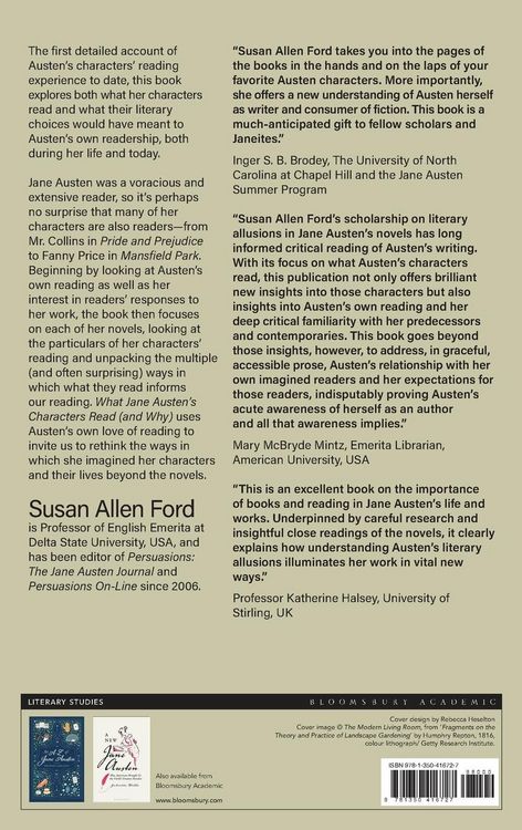 Produktbild: What Jane Austen's Characters Read (and Why)