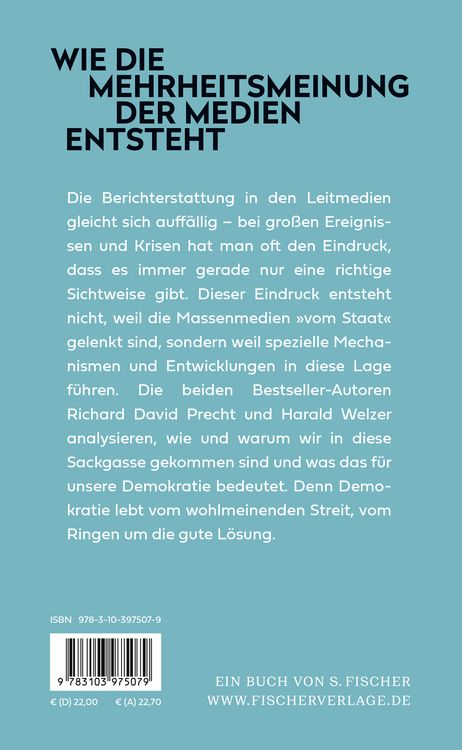 Produktbild: Die vierte Gewalt &ndash; Wie Mehrheitsmeinung gemacht wird, auch wenn sie keine ist