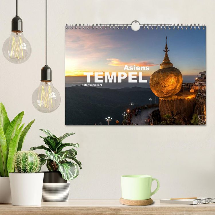 Produktbild: Asiens Tempel (Wandkalender 2026 DIN A4 quer), CALVENDO Monatskalender