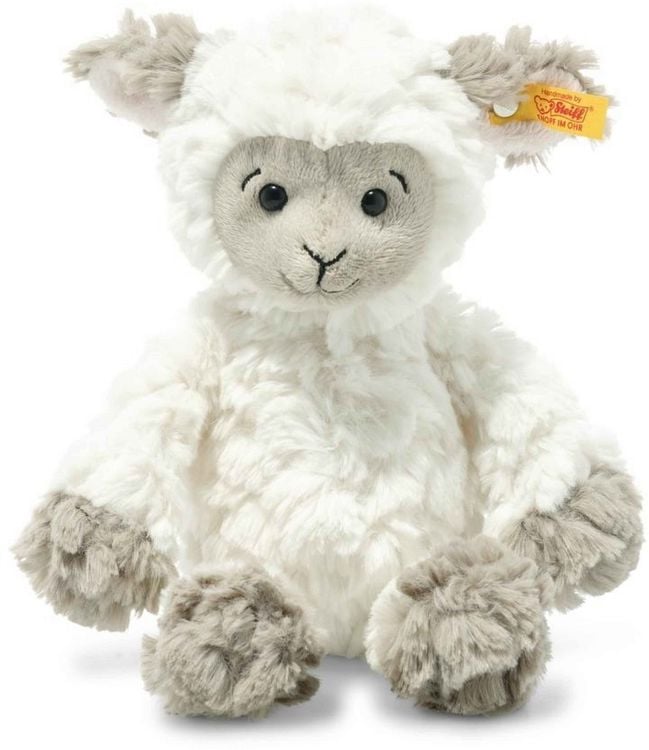 Produktbild: Steiff 073946 - Soft Cuddly Friends Lita Lamm, Sch&auml;fchen, wei&szlig;, 20 cm