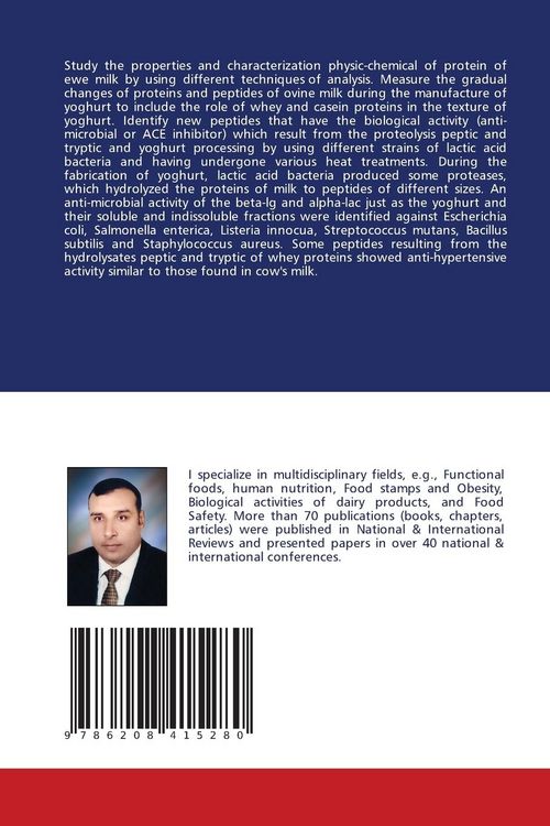 Produktbild: El-Zahar, K: Ewe's milk proteins hydrolysis during probiotic