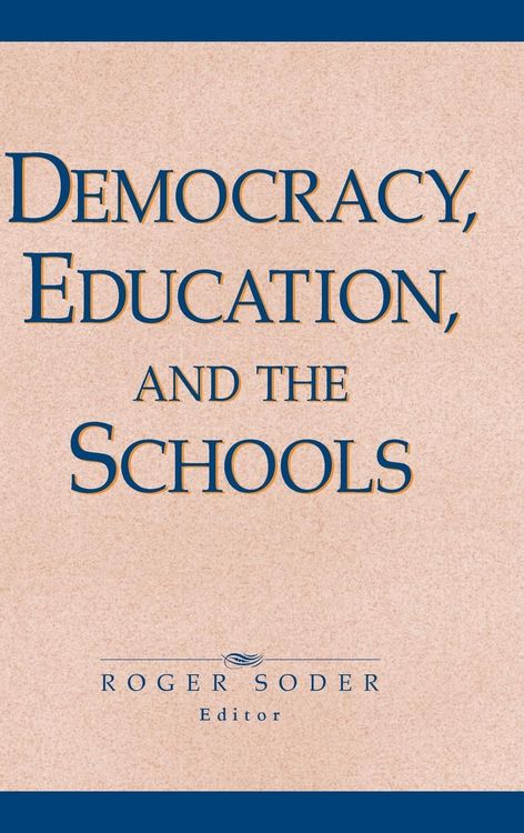 Produktbild: Democracy Education and the Schools