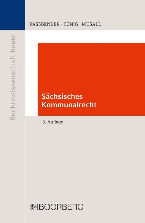 Produktbild: S&auml;chsisches Kommunalrecht
