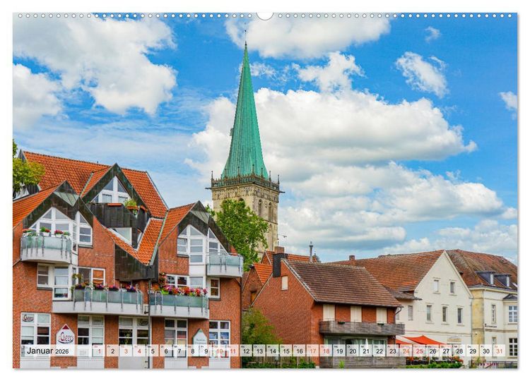 Produktbild: L&uuml;dinghausen Impressionen (Wandkalender 2026 DIN A2 quer), CALVENDO Monatskalender