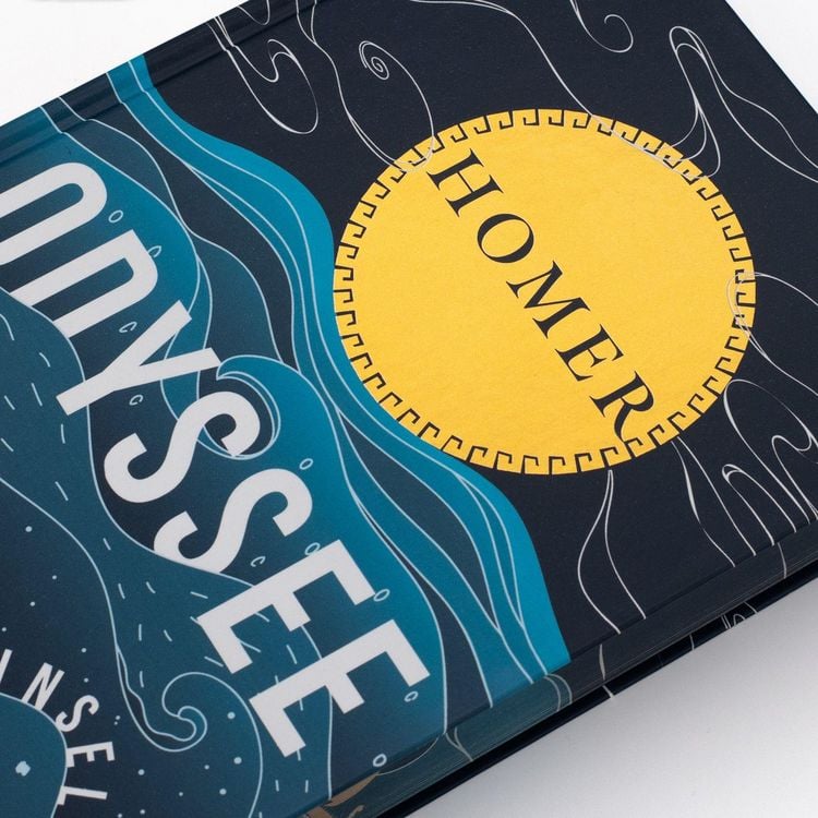 Produktbild: Die Odyssee. Schmuckausgabe mit Motiv-Farbschnitt