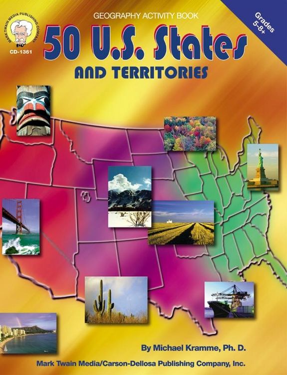 Produktbild: 50 U.S States and Territories, Grades 5 - 8