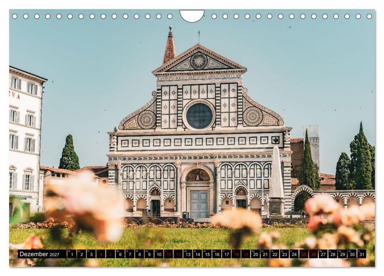 Produktbild: Fantastisches Florenz (Wandkalender 2027 DIN A4 quer), CALVENDO Monatskalender