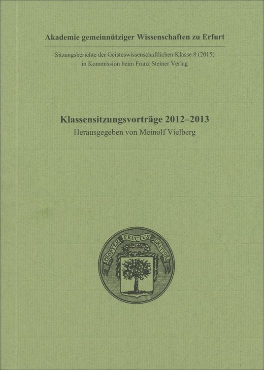 Produktbild: Klassensitzungsvortr&auml;ge 2012&ndash;2013