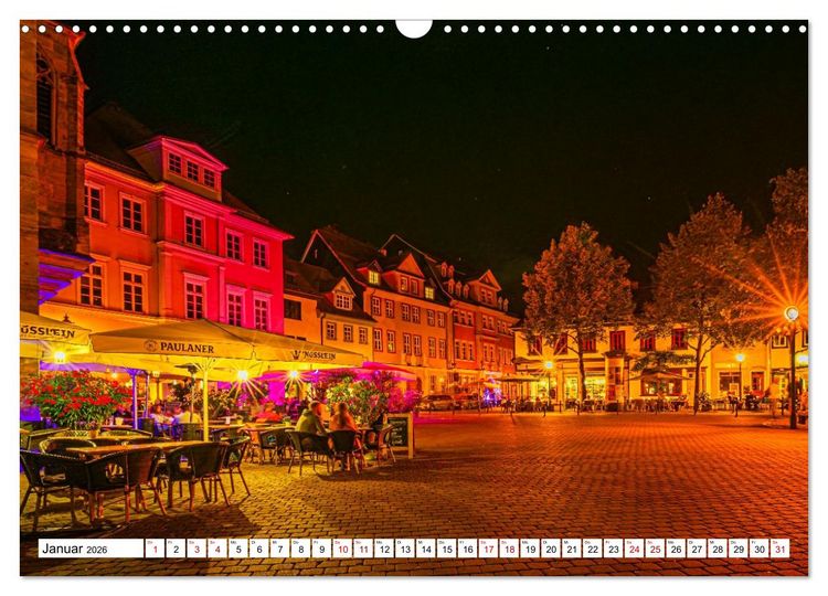 Produktbild: Rund um die Kr&auml;merbr&uuml;cke - Ein St&uuml;ck Mittelalter in Erfurt (Wandkalender 2026 DIN A3 quer), CALVENDO Monatskalender