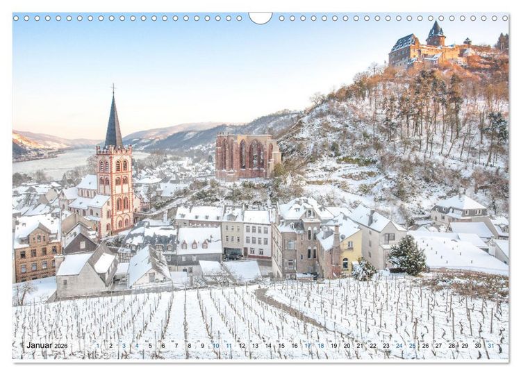 Produktbild: Romantisches Rheintal (Wandkalender 2026 DIN A3 quer), CALVENDO Monatskalender