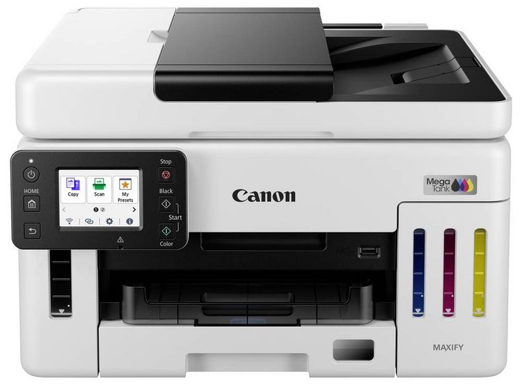 Produktbild: Canon MAXIFY GX6150 Multifunktionsdrucker Tintenstrahl Farbe A4 Drucker, Scanner, Kopierer Duplex, USB, WLAN, LAN