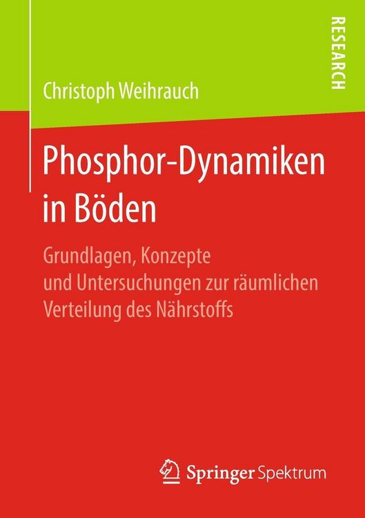 Produktbild: Phosphor-Dynamiken in B&ouml;den