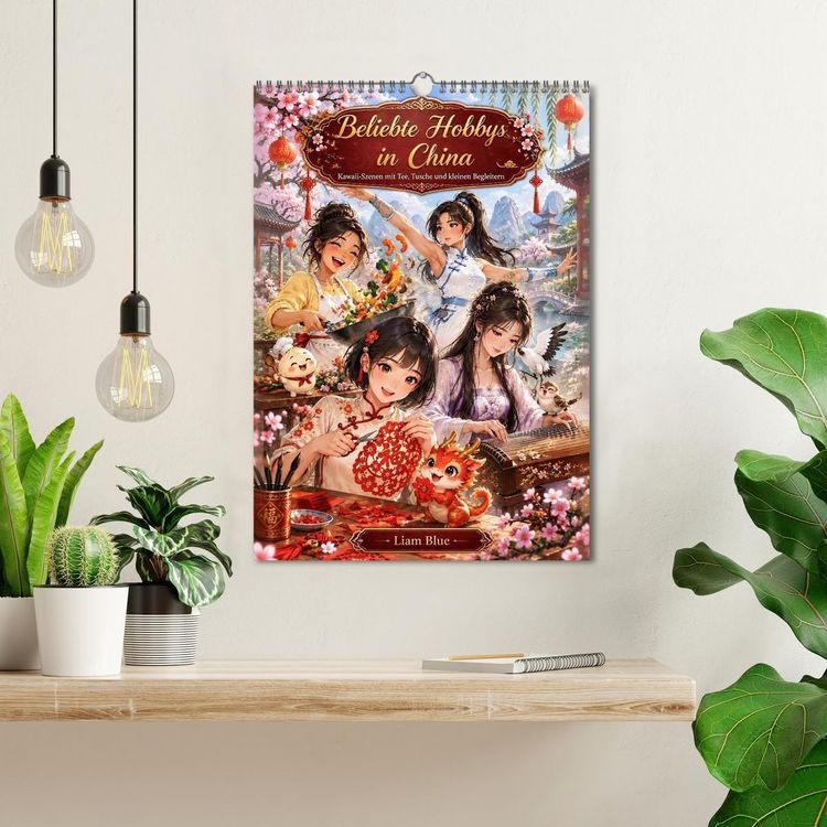 Produktbild: Beliebte Hobbys in China (Wandkalender 2027 DIN A3 hoch), CALVENDO Monatskalender