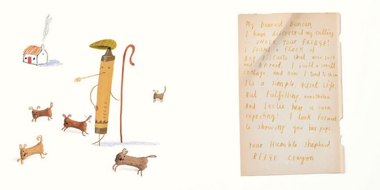 Produktbild: The Day the Crayons Made Friends