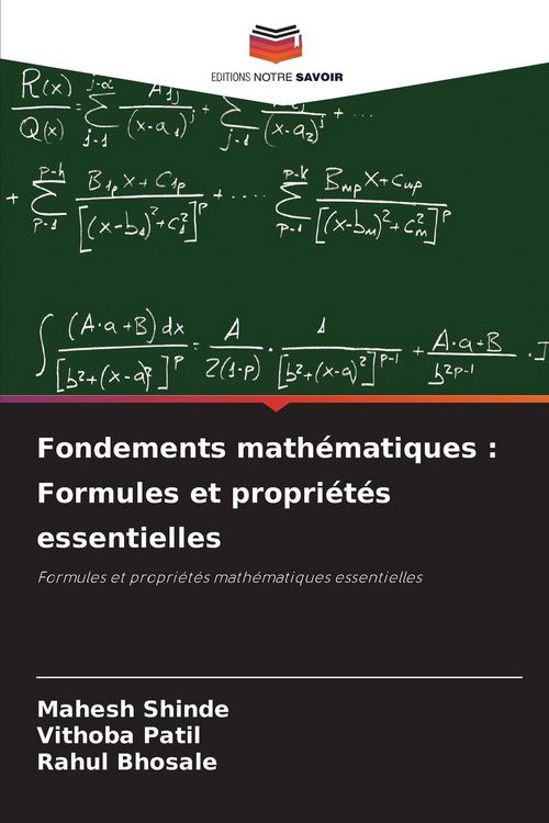 Produktbild: Fondements math&eacute;matiques : Formules et propri&eacute;t&eacute;s essentielles