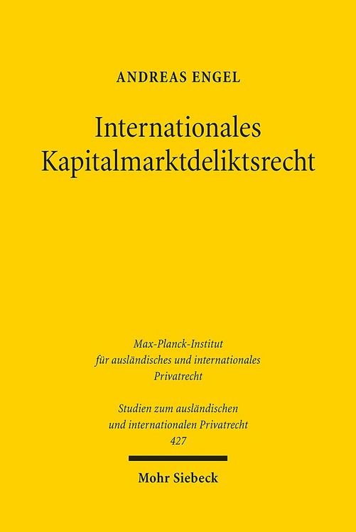 Internationales Kapitalmarktdeliktsrecht