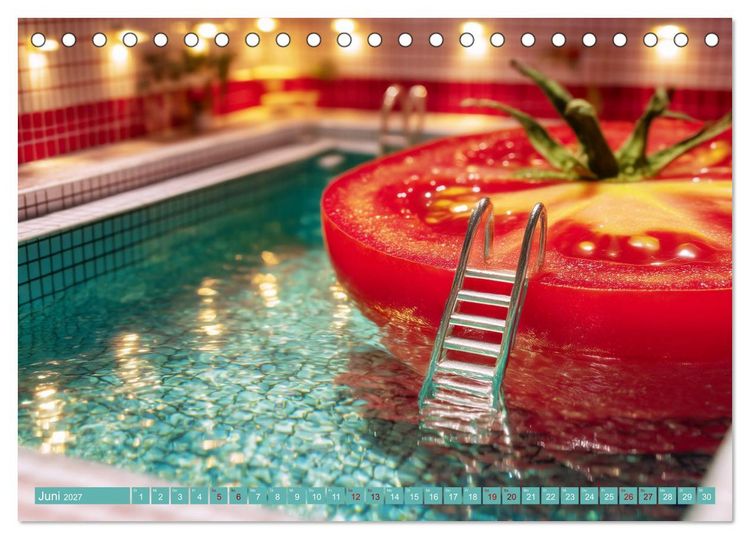 Produktbild: Vegitecture. Fotorealistische Visionen architektonischer Details (Tischkalender 2027 DIN A5 quer), CALVENDO Monatskalender