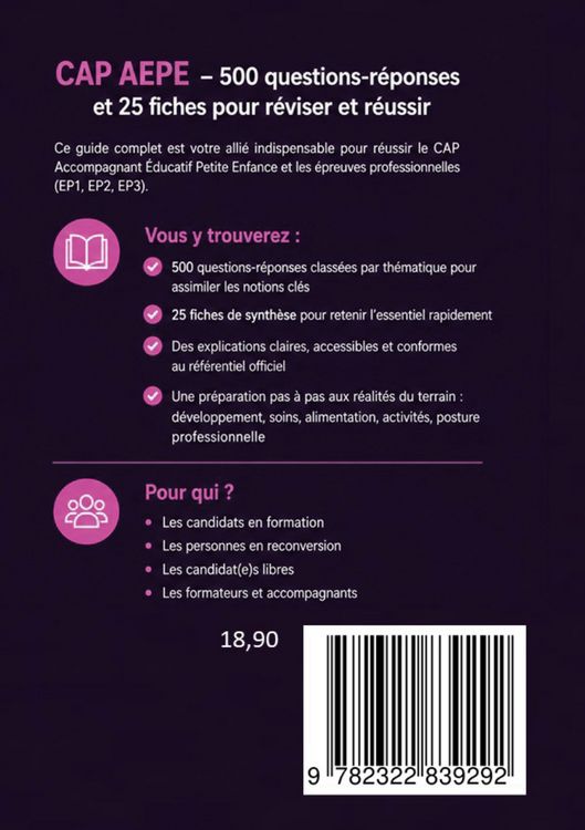 Produktbild: CAP AEPE Accompagnant &eacute;ducatif Petite enfance