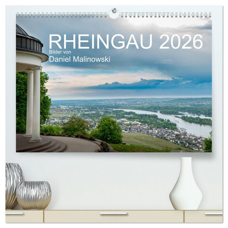 Produktbild: Rheingau 2026 (hochwertiger Premium Wandkalender 2026 DIN A2 quer), Kunstdruck in Hochglanz