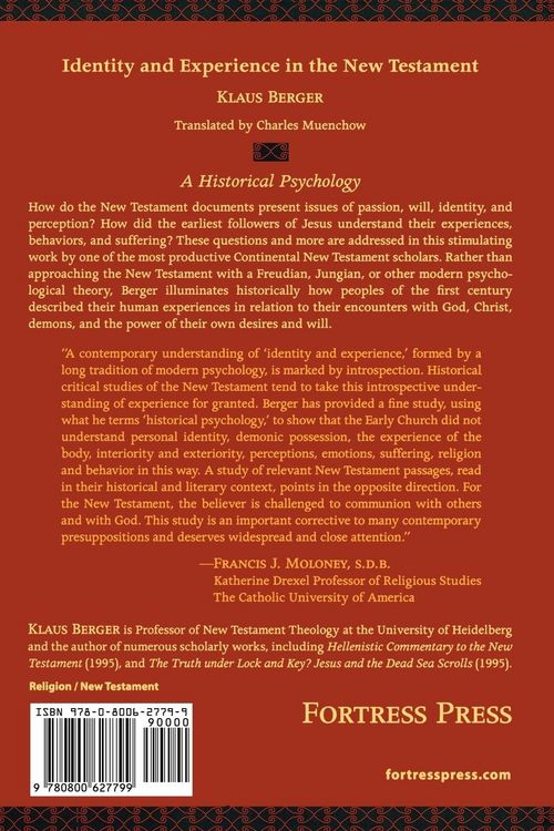 Produktbild: Identity and Experience in the New Testament