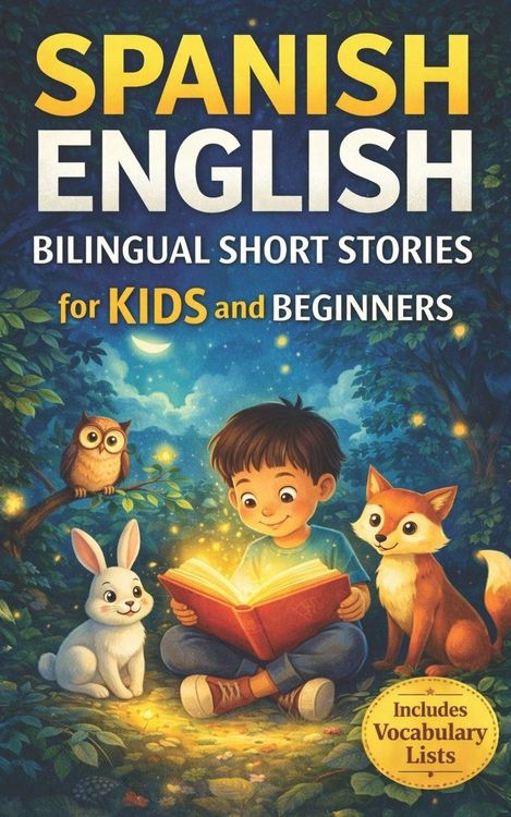 Produktbild: Spanish-English Bilingual Short Stories for Kids and Beginners