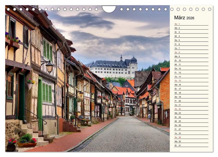 Produktbild: Der Harz - Sagenumwoben und Wildromantisch (Wandkalender 2026 DIN A4 quer), CALVENDO Monatskalender