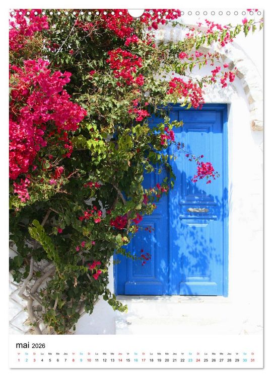 Produktbild: Souvenirs de Gr&egrave;ce (Calendrier mural 2026 DIN A3 horizontal), CALVENDO calendrier mensuel