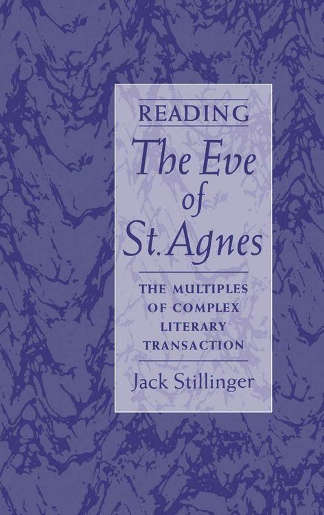 Produktbild: Reading The Eve of St.Agnes