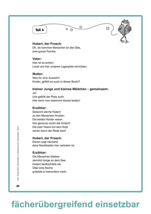 Produktbild: Vorlesetheater Band 1