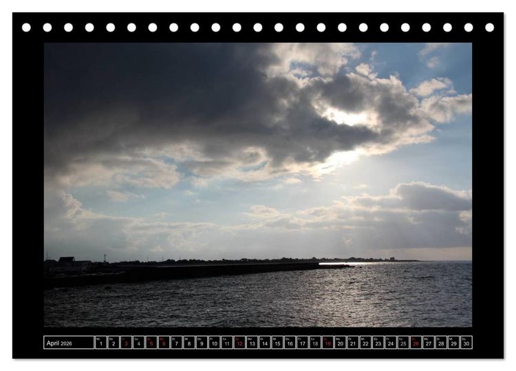 Produktbild: Licht der Bretagne (Tischkalender 2026 DIN A5 quer), CALVENDO Monatskalender