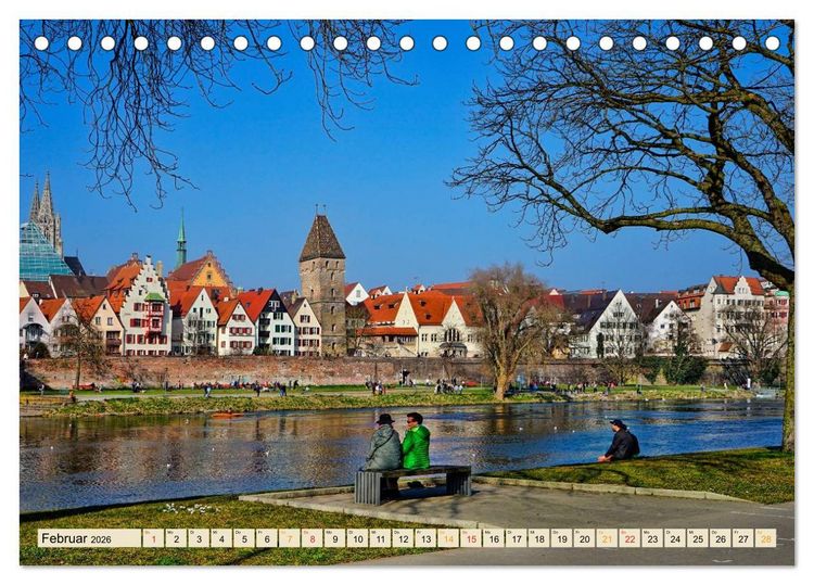 Produktbild: B&uuml;hne frei f&uuml;r Ulm an der Donau (Tischkalender 2026 DIN A5 quer), CALVENDO Monatskalender