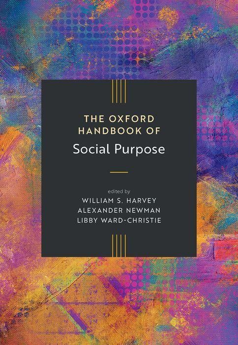 Produktbild: The Oxford Handbook of Social Purpose