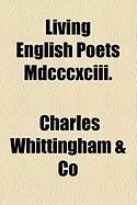 Produktbild: Living English Poets MDCCCXCIII.