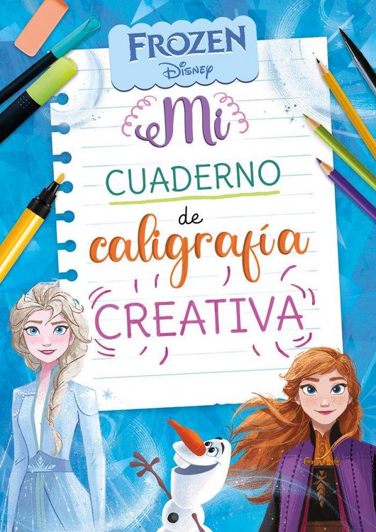 Produktbild: Mi cuaderno de caligraf&iacute;a con Frozen