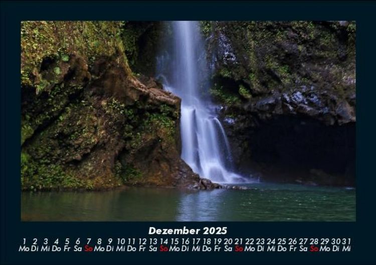 Produktbild: Wasserf&auml;lle 2025 Fotokalender DIN A5