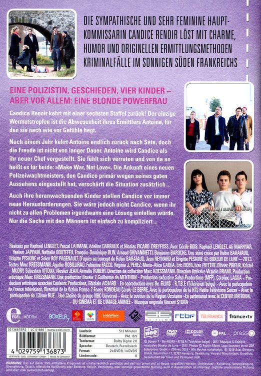 Produktbild: Candice Renoir - Staffel 6 [3 DVDs]