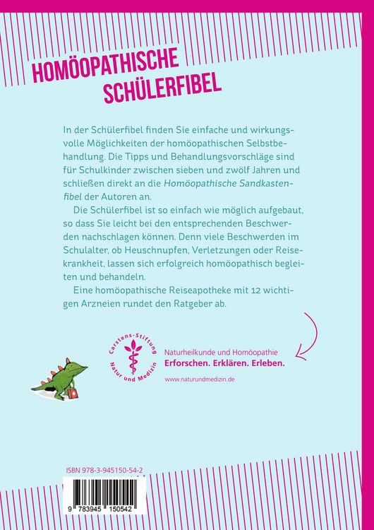 Produktbild: Hom&ouml;opathische Sch&uuml;lerfibel